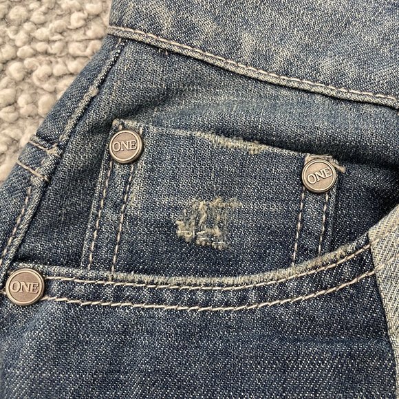 ONE X ONE TEASPOON DENIM SKIRT - Picture 7 of 8